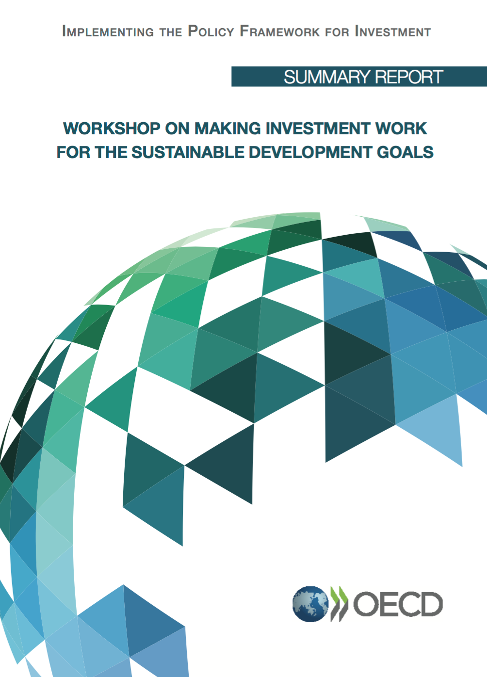 Workshop on making Investment work for the SDGs