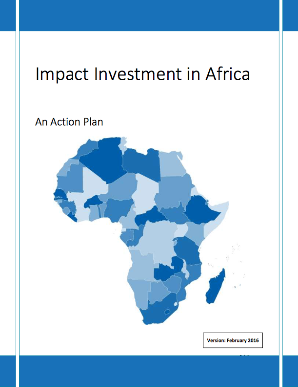 Impact Investment in Africa An Action Plan