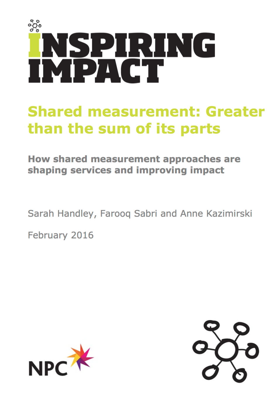 Shared Measurement: Greater than the Sum of its parts