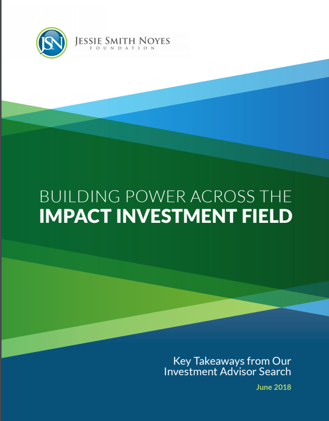 Building Power Across the Impact Investing Field